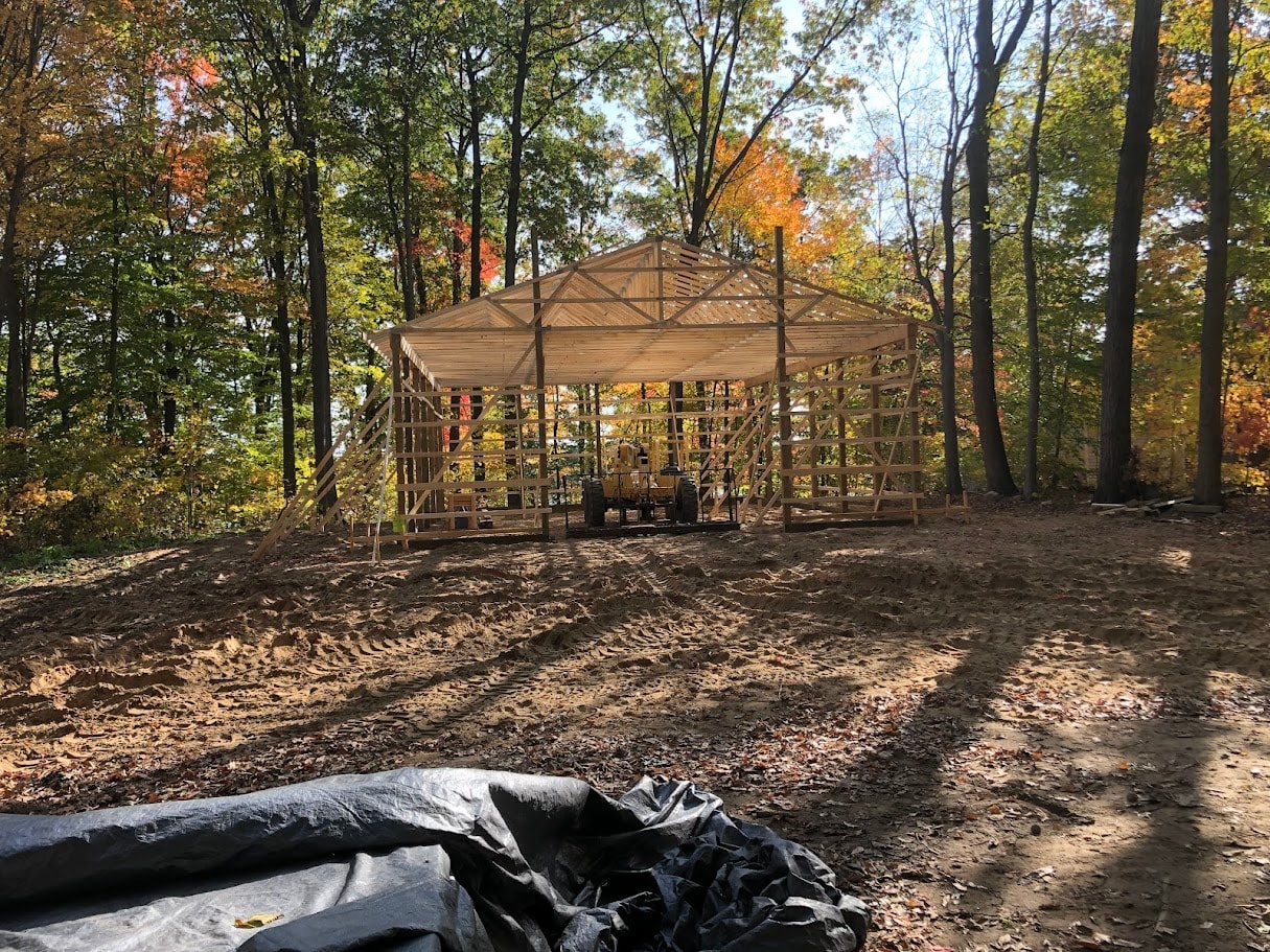 Garage Frame — Fall Build