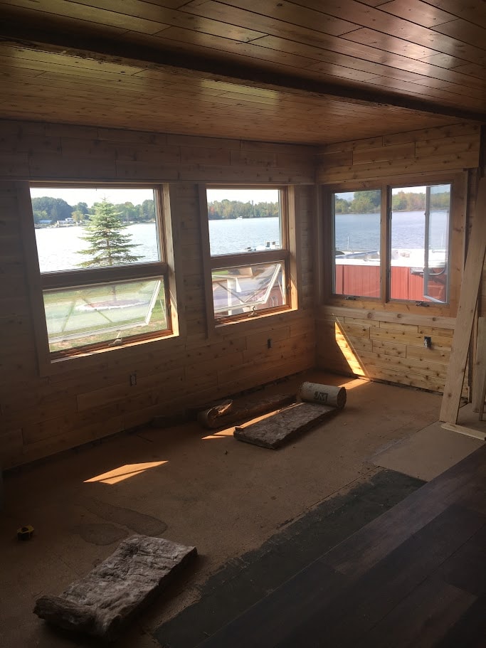 Lakeside Cabin Interior