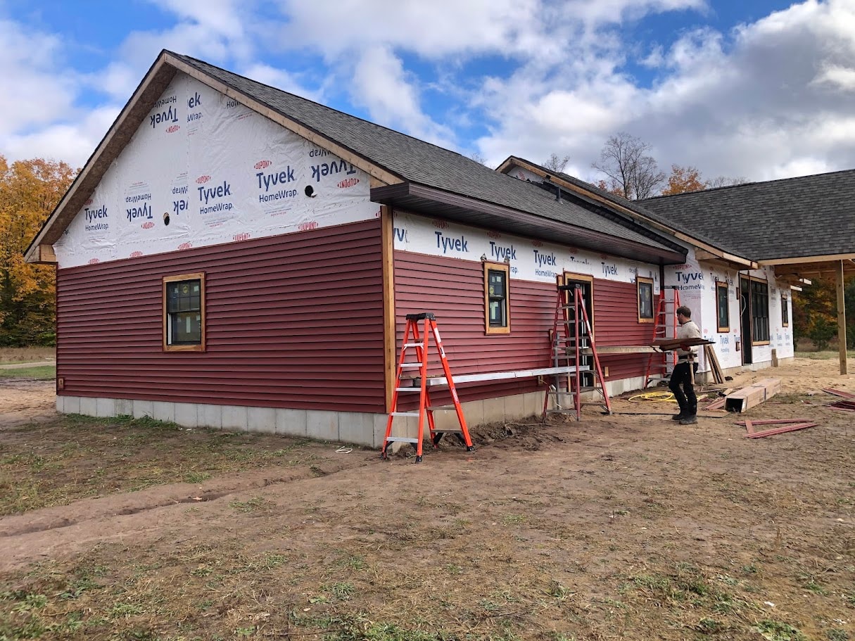 Siding Install — Fall